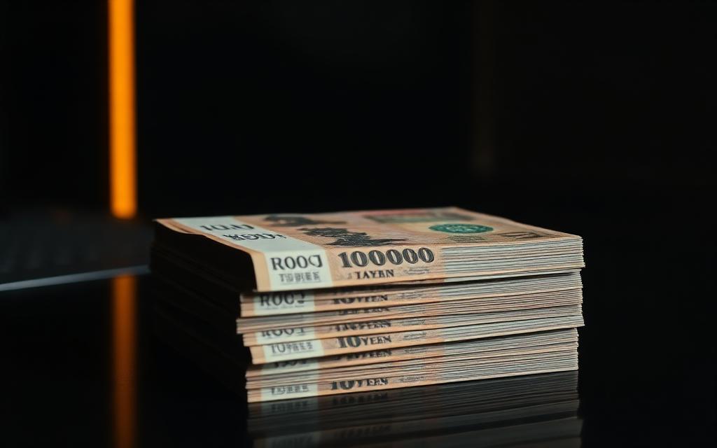日本円の札束